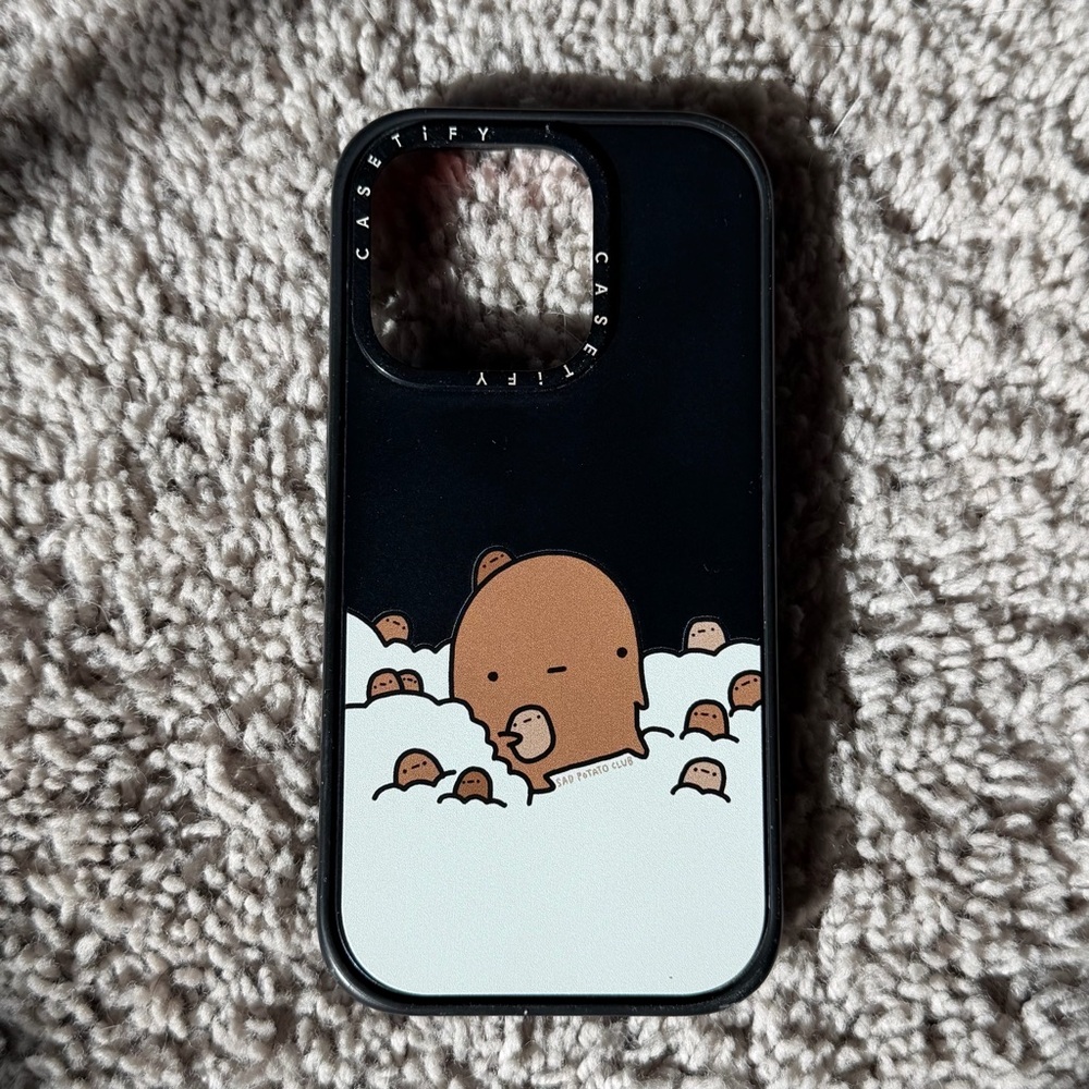 Casetify Sad Potato Club Design Phone Case